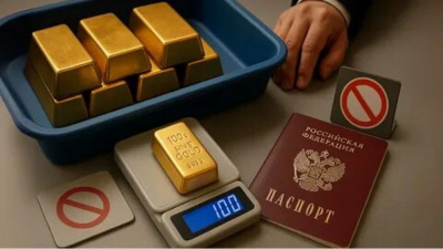 Запрет на вывоз аффинированного золота