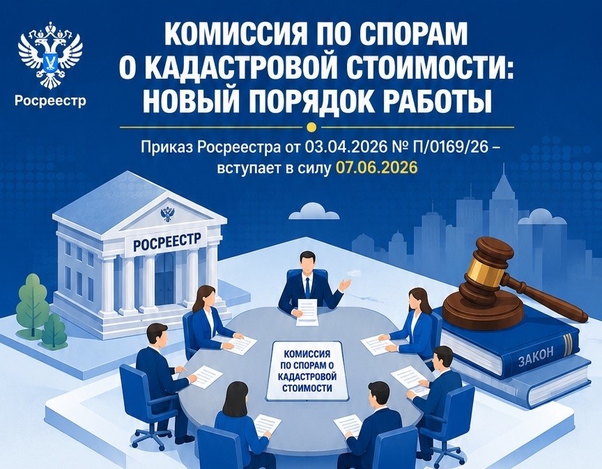 Определены правила работы комиссии по рассмотрению споров о результатах определения кадастровой стоимости.
