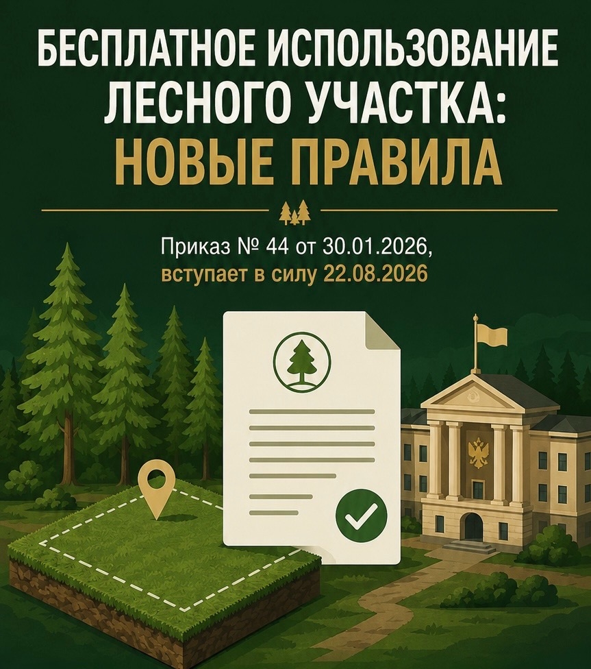 Госуслуга по предоставлению лесных участков, расположенных в границах земель лесного фонда, в безвозмездное пользование без проведения торгов: утвержден новый административный регламент