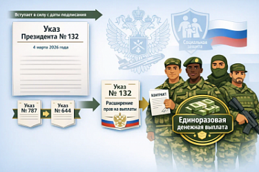Лицам без гражданства, которые заключили контракт о прохождении военной службы в период проведения СВО, предоставлено право на получение единовременных денежных выплат