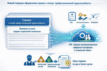 Введены новые формы справки о результатах установления степени утраты профессиональной трудоспособности и выписки из акта медико-социальной экспертизы 