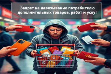 Вводятся новые меры против навязывания потребителю дополнительных товаров, работ и услуг
