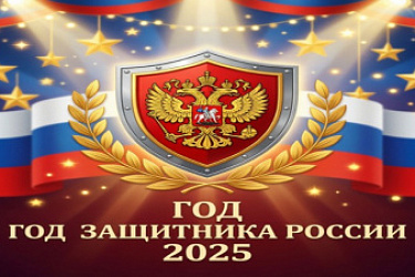Подписан указ о проведении в 2025 году Года защитника Отечества